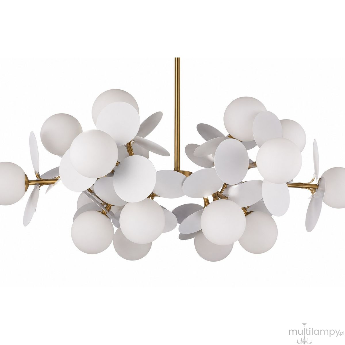 Chic-5 lampa wisząca 10xG9 złota biała ST-DL-2969P-5