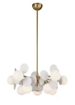 Chic-5 lampa wisząca 10xG9 złota biała ST-DL-2969P-5