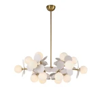 Chic-6 lampa wisząca 18xG9 złota biała ST-DL-2969P-6