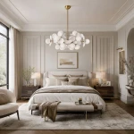 Chic-6 lampa wisząca 18xG9 złota biała ST-DL-2969P-6