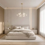 Chic-6 lampa wisząca 18xG9 złota biała ST-DL-2969P-6