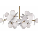 Chic-6 lampa wisząca 18xG9 złota biała ST-DL-2969P-6