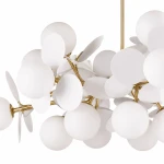 Chic-6 lampa wisząca 18xG9 złota biała ST-DL-2969P-6
