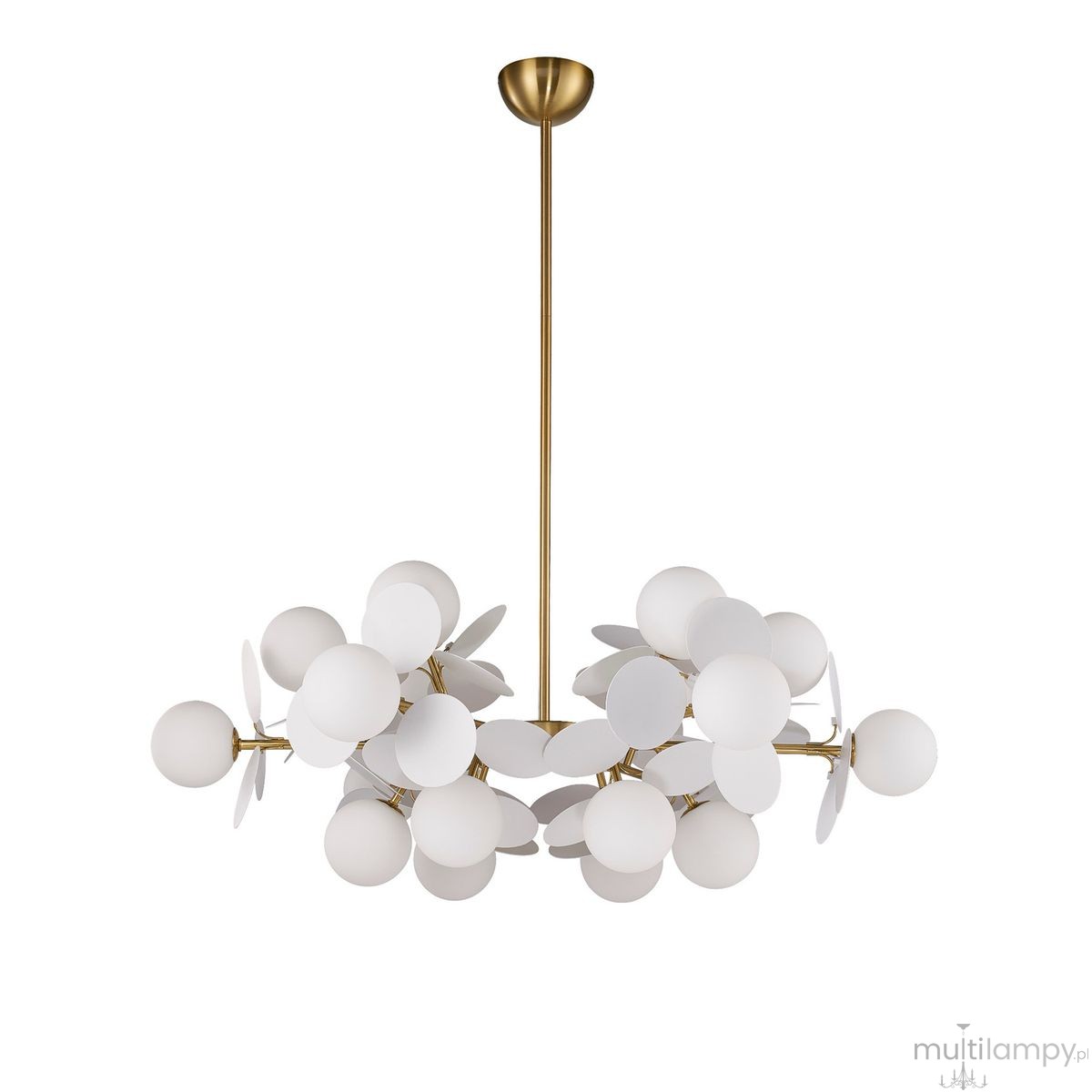 Chic-6 lampa wisząca 18xG9 złota biała ST-DL-2969P-6