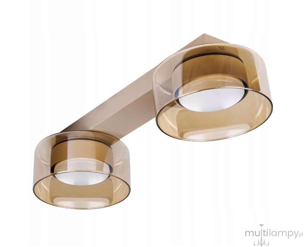 Glossy lampa sufitowa 2xGX53 beżowa
