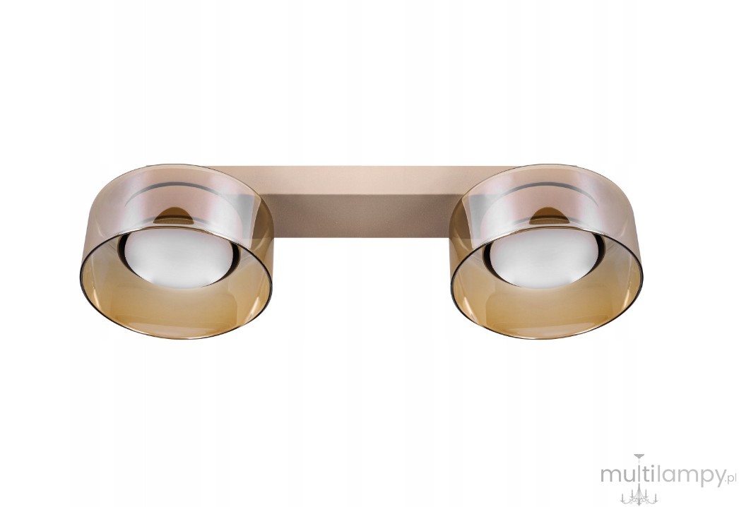 Glossy lampa sufitowa 2xGX53 beżowa