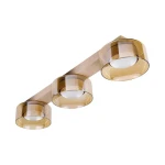 Glossy lampa sufitowa 3xGX53 beżowa
