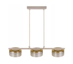 Glossy lampa wisząca 3xGX53 beżowa