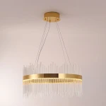 Hestia D60 lampa wisząca LED 35W złota ST-4999-60 mirror gold