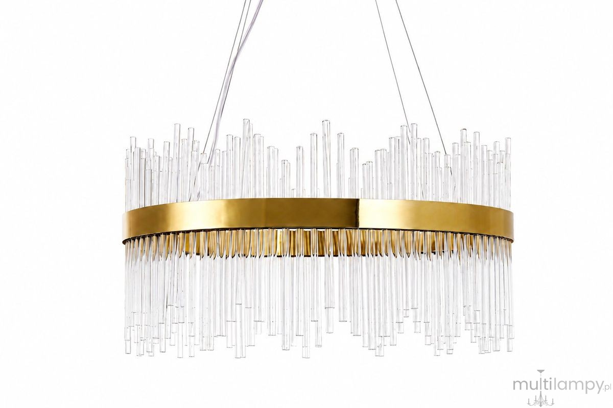 Hestia D60 lampa wisząca LED 35W złota ST-4999-60 mirror gold