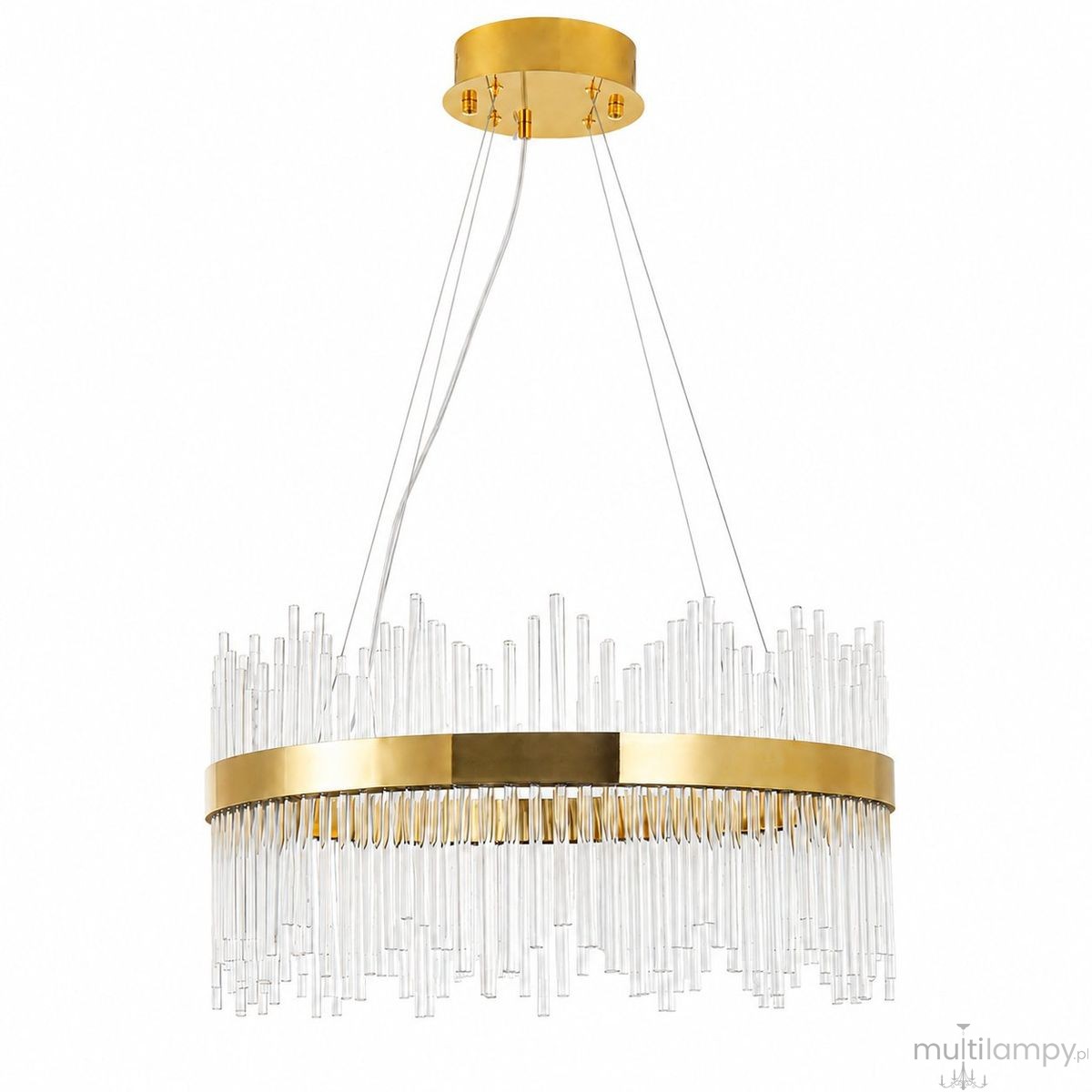 Hestia D60 lampa wisząca LED 35W złota ST-4999-60 mirror gold