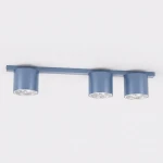 Nano lampa sufitowa 3xGU10 AR111 niebieska 1884/3