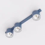 Nano lampa sufitowa 3xGU10 AR111 niebieska 1884/3