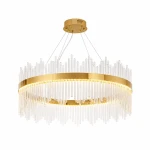 Hestia D80 lampa wisząca LED 45W złota ST-4999-80 mirror gold