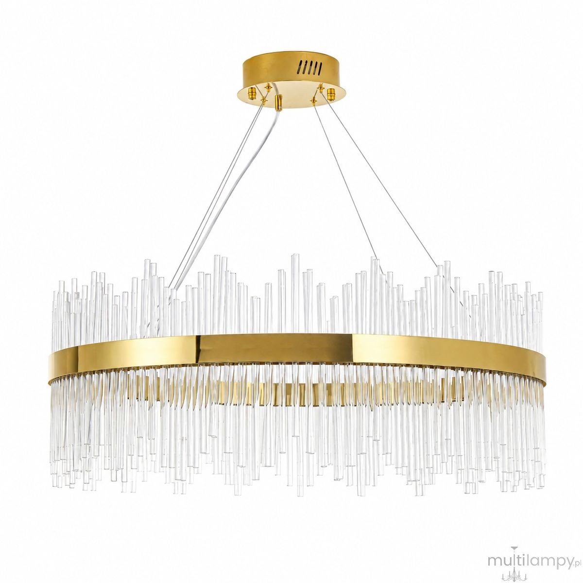 Hestia D80 lampa wisząca LED 45W złota ST-4999-80 mirror gold