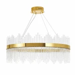 Hestia D80 lampa wisząca LED 45W złota ST-4999-80 mirror gold