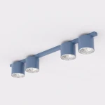 Nano lampa sufitowa 4xGU10 AR111 niebieska 1884/4