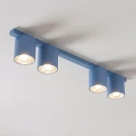 Nano lampa sufitowa 4xGU10 AR111 niebieska 1884/4