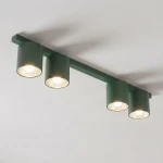 Nano lampa sufitowa 4xGU10 AR111 zielona oliwka 1885/4