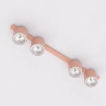 Nano lampa sufitowa 4xGU10 AR111 koral 1886/4