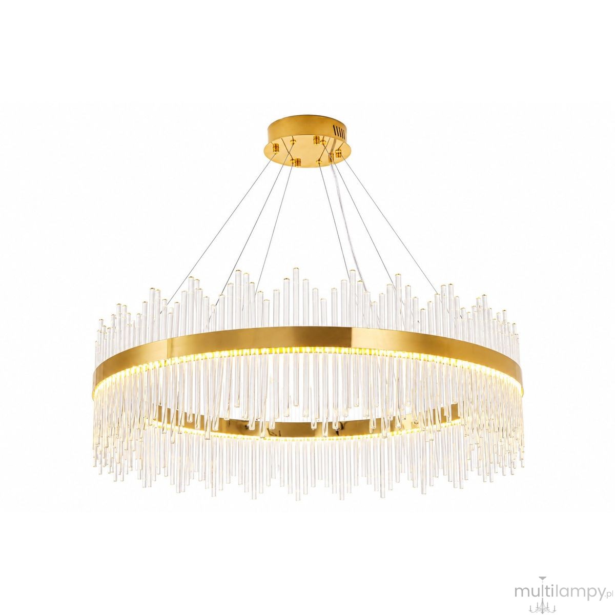 Hestia D100 lampa wisząca LED 60W złota ST-4999-100 mirror gold