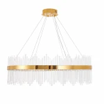 Hestia D100 lampa wisząca LED 60W złota ST-4999-100 mirror gold