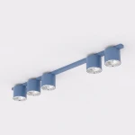 Nano lampa sufitowa 5xGU10 AR111 niebieska 1884/5