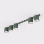 Nano lampa sufitowa 5xGU10 AR111 zielona oliwka 1885/5