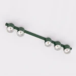Nano lampa sufitowa 5xGU10 AR111 zielona oliwka 1885/5