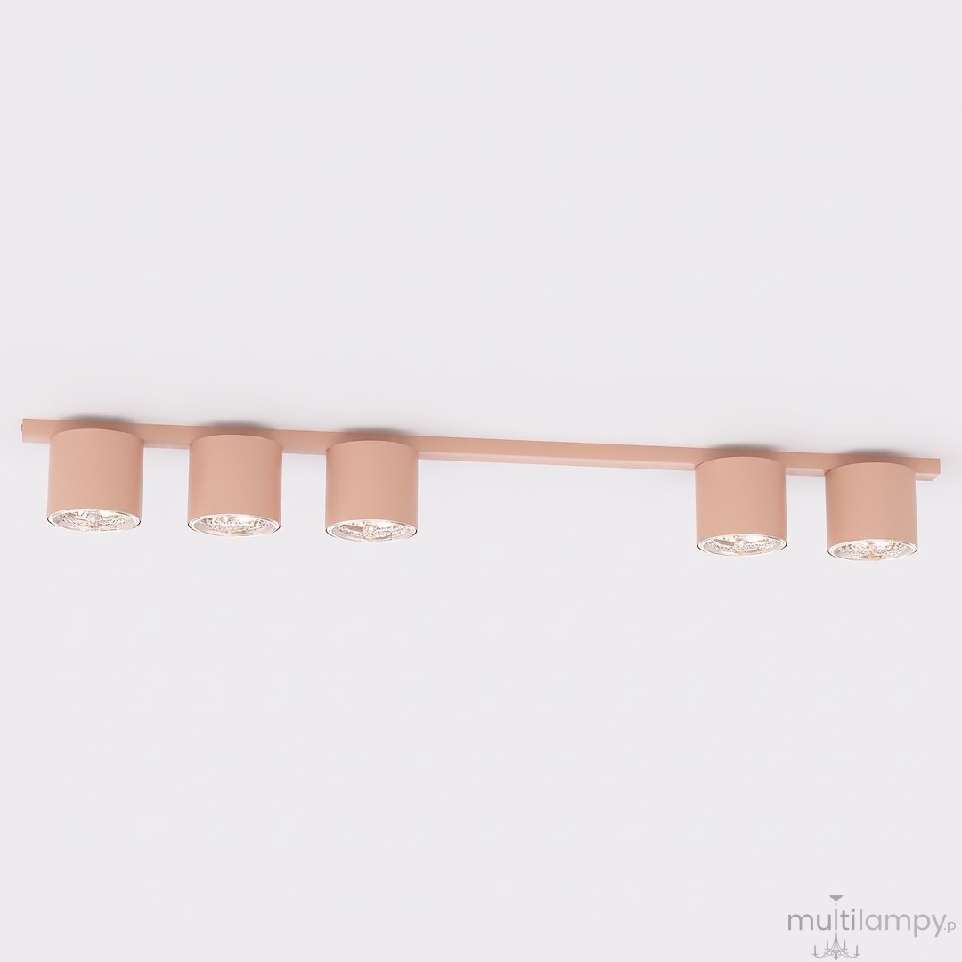 Nano lampa sufitowa 5xGU10 AR111 koral 1886/5