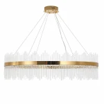 Hestia D120 lampa wisząca LED 70W złota ST-4999-120 mirror gold