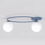 Sopra lampa sufitowa 2xE14 niebieska/biały 1893/2