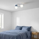 Sopra lampa sufitowa 2xE14 niebieska/biały 1893/2