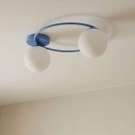 Sopra lampa sufitowa 2xE14 niebieska/biały 1893/2