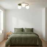Sopra lampa sufitowa 3xE14 zielona oliwka/biały 1894/3