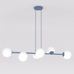 Magnus lampa wisząca 6xE14 niebieska/biały 1875/6