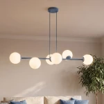 Magnus lampa wisząca 6xE14 niebieska/biały 1875/6