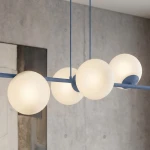 Magnus lampa wisząca 8xE14 niebieska/biały 1875/8