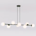 Magnus lampa wisząca 8xE14 zielona oliwka/biały 1876/8
