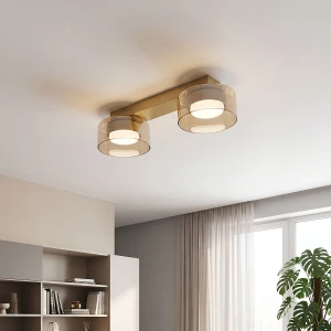 Glossy lampa sufitowa 2xGX53 beżowa
