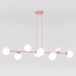 Magnus lampa wisząca 8xE14 koral/biały 1877/8