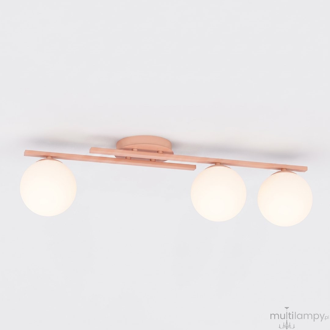 Kairo lampa sufitowa 3xE14 koral 1874/3