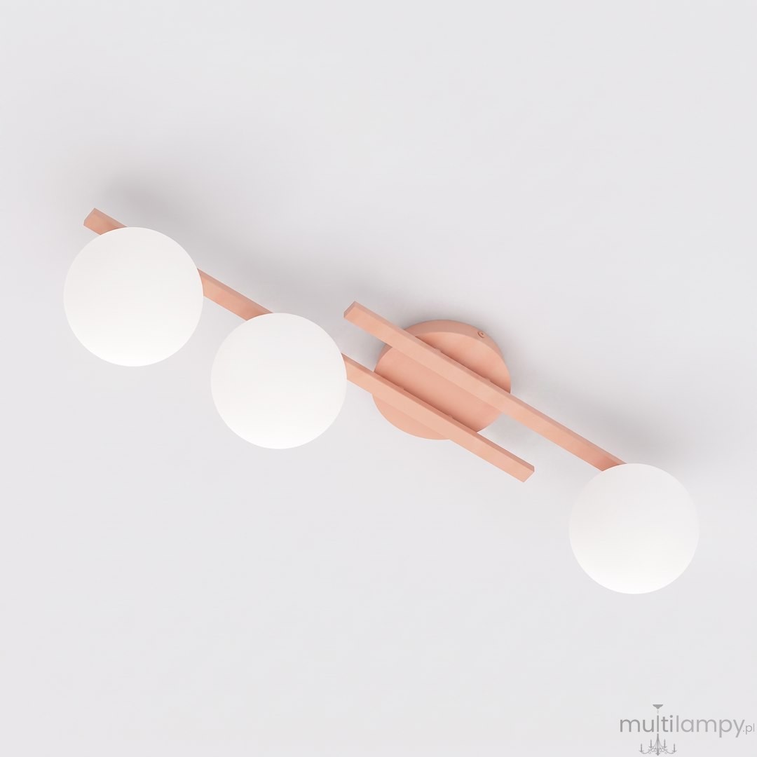 Kairo lampa sufitowa 3xE14 koral 1874/3