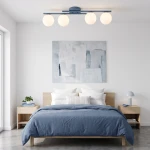 Kairo lampa sufitowa 4xE14 niebieska 1872/4