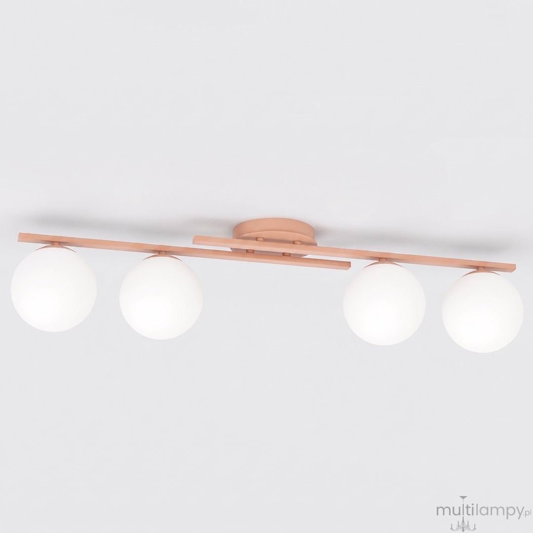 Kairo lampa sufitowa 4xE14 koral 1874/4