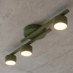Fragment lampa sufitowa 3xGX53 zielona oliwka 1870/3