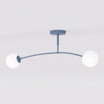 Pregos lampa sufitowa 2xE14 niebieska 1890/2