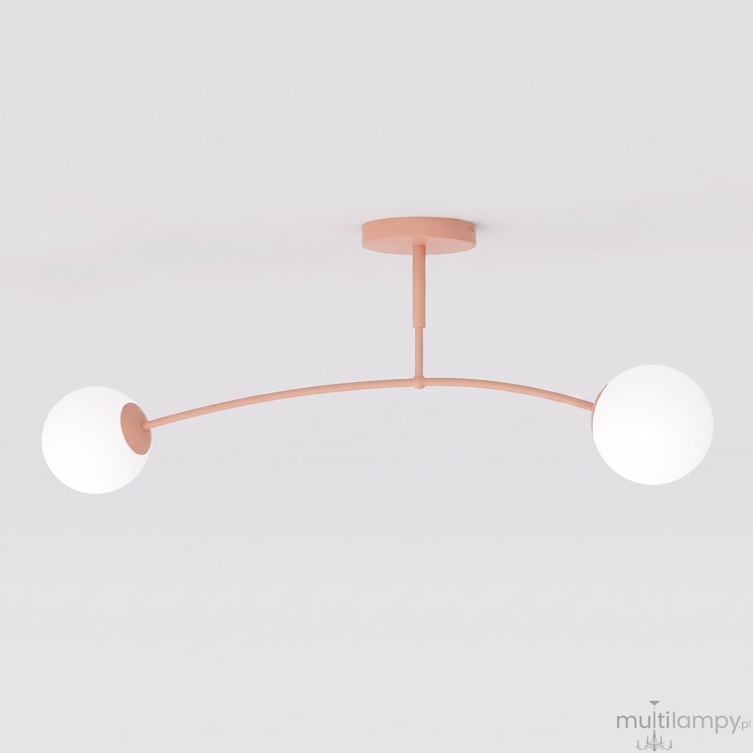Pregos lampa sufitowa 2xE14 koral 1892/2