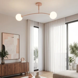 Pregos lampa sufitowa 2xE14 koral 1892/2