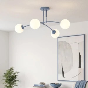 Pregos lampa sufitowa 4xE14 niebieska 1890/4